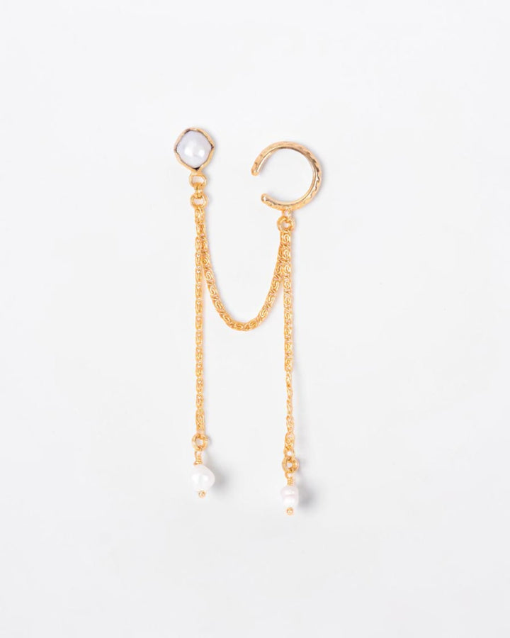 Pearl Power Earrings