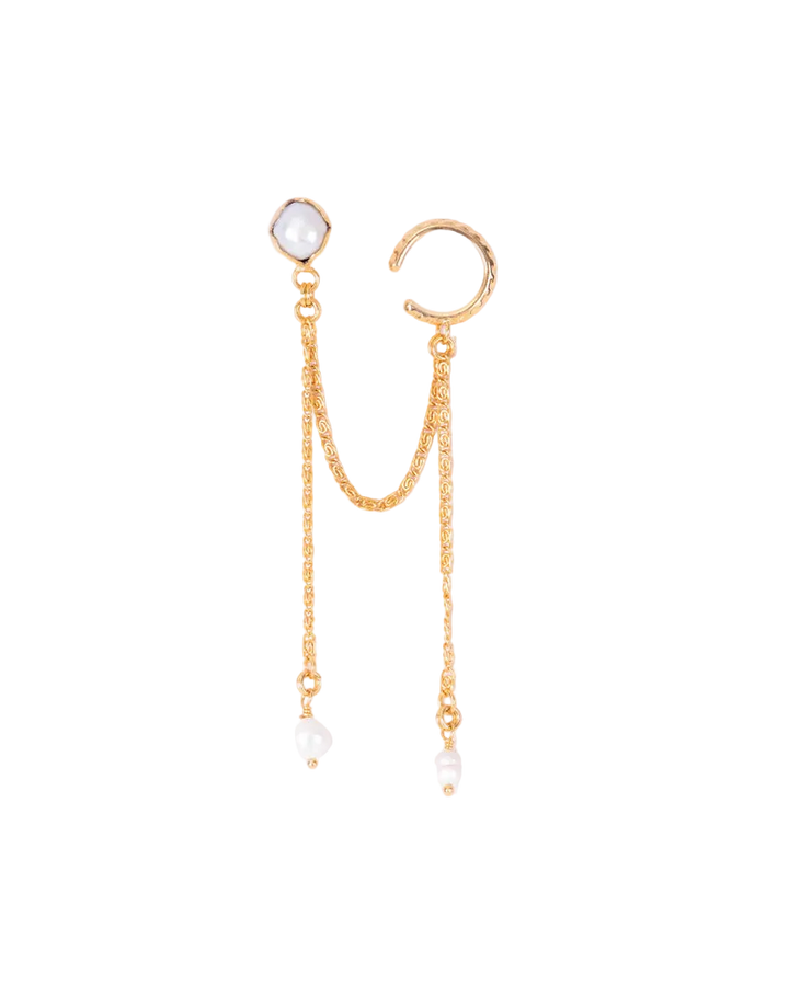 Pearl Power Earrings