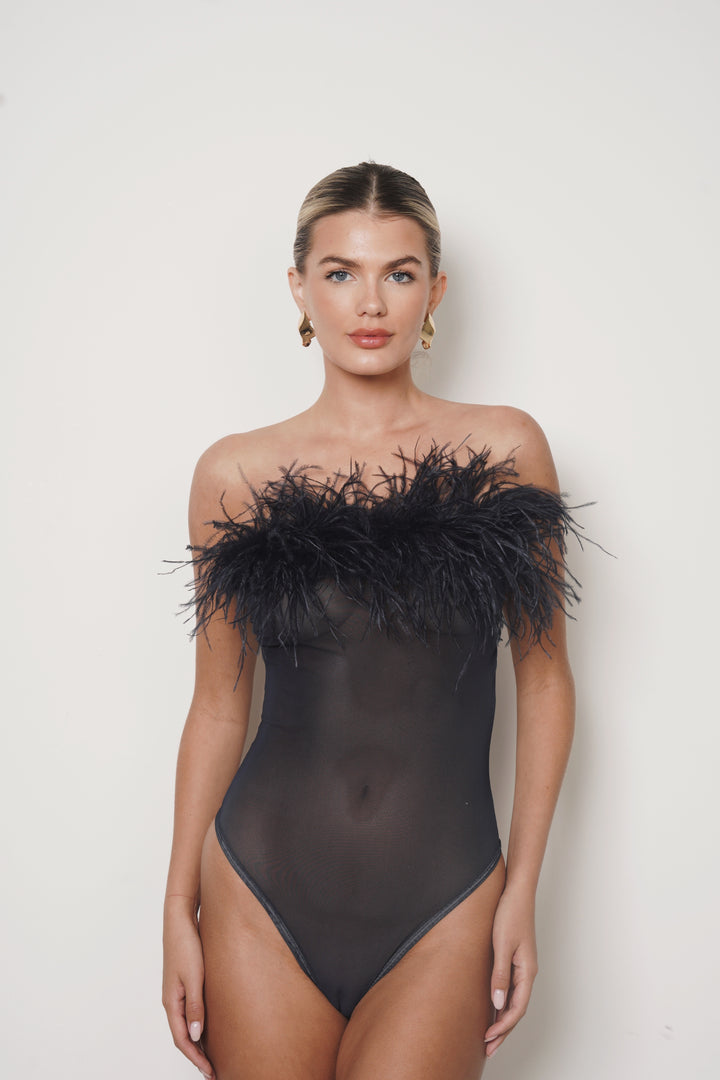 Strapless Feather Body