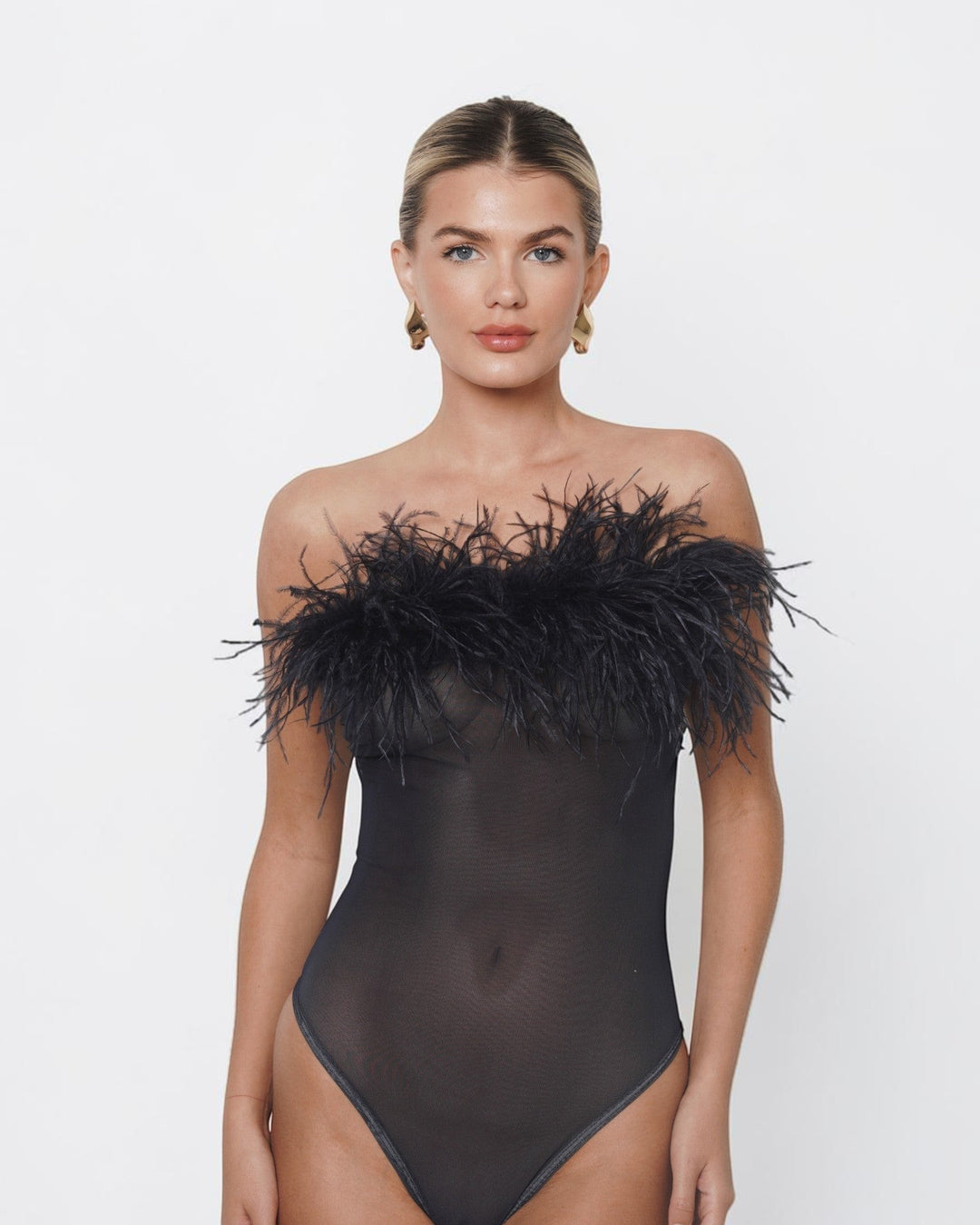 Strapless Feather Body