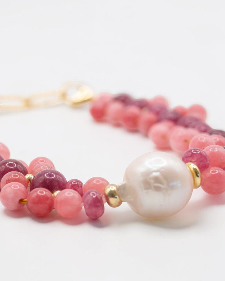 Rosé Stone Choker