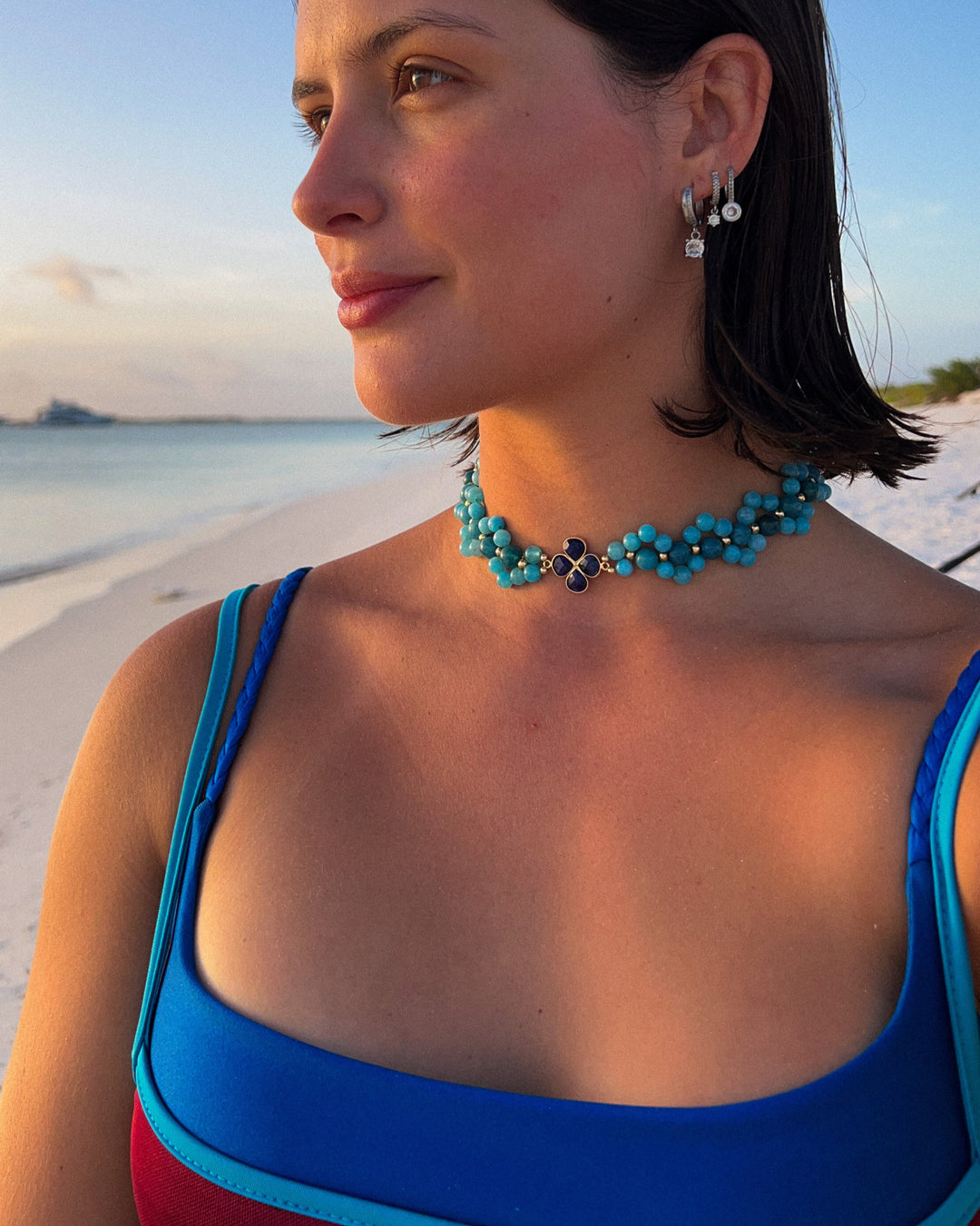 Azurea Stone Choker