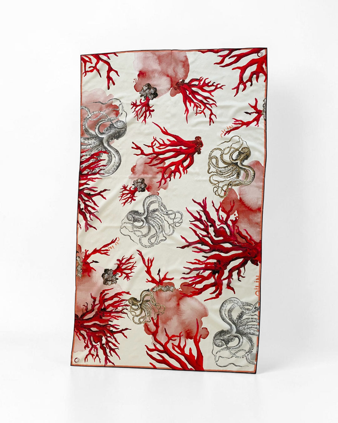 Pareo Red Octopus
