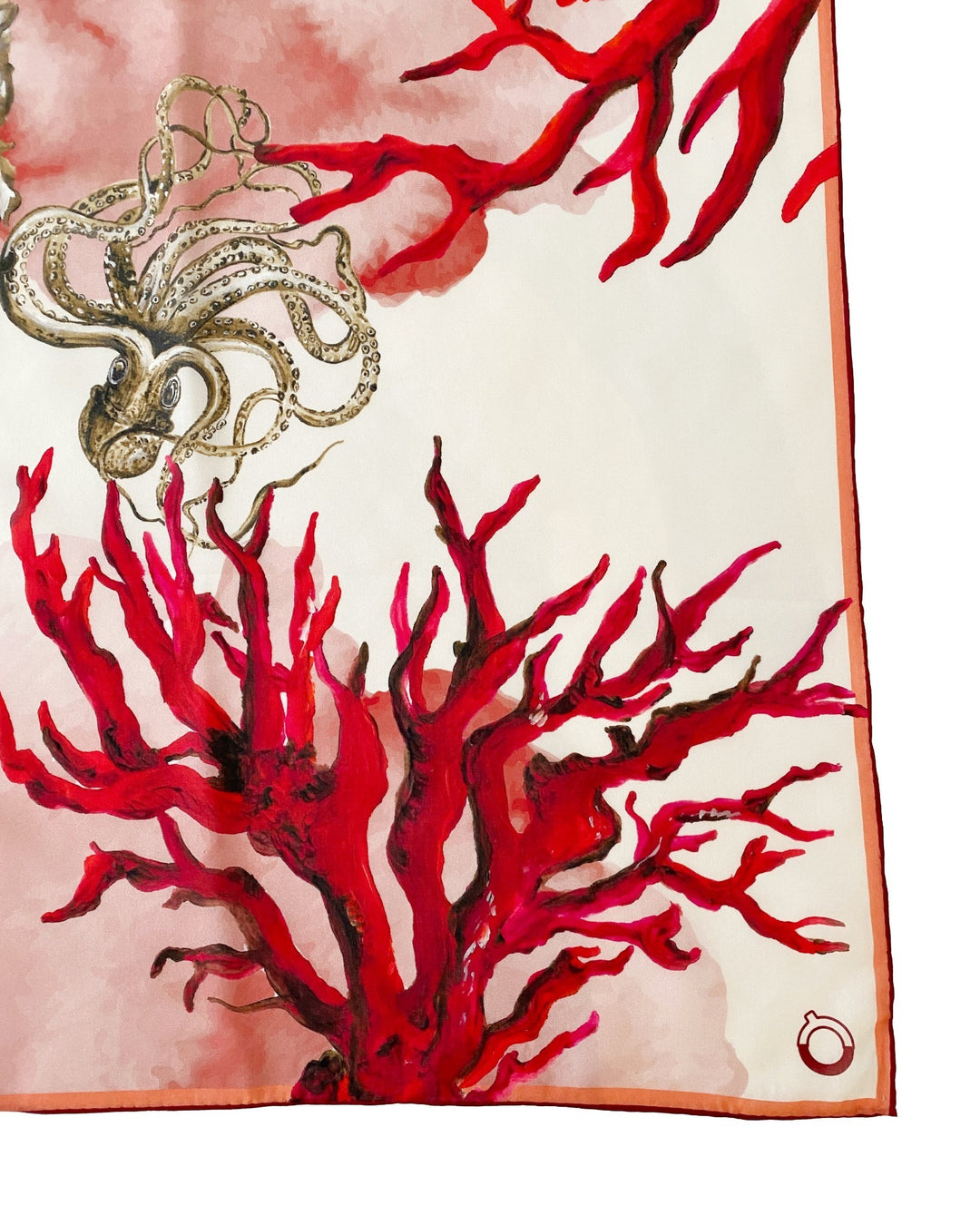 Pareo Red Octopus