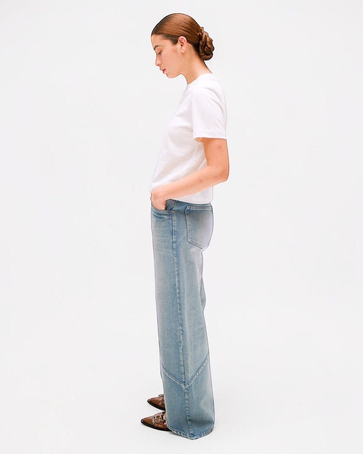 The Weekender Jean in Light Blue
